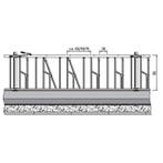 Voerhek zelfsluitend Spinder Baseline voor grootvee
