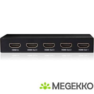 CLUB3D HDMI 2.0 UHD Splitter 4 Ports, Computers en Software, Verzenden, Nieuw