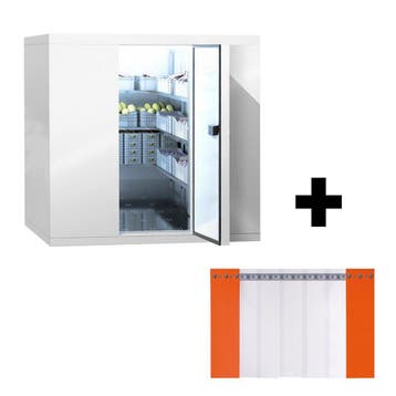 GGM Gastro | Vriescel - 2100x2100mm - 6,10m³ - incl. |, Verzenden, Nieuw in verpakking, Koelen en Vriezen