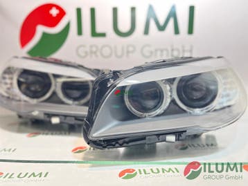BMW 5 F10 F11 XENON KOPLAMP R L 7203245 7203246, Verzenden, Gebruikt, BMW