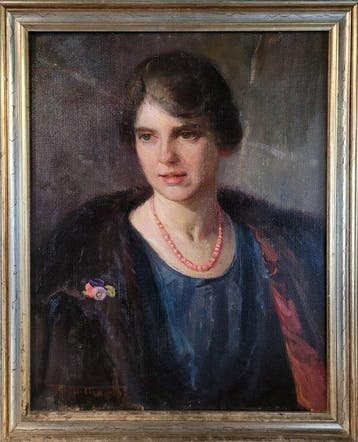 Anton Maria Mucchi (1871-1945) - Ritratto di donna