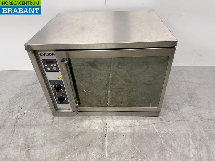 RVS Culion Heteluchtoven met grillfunctie 4 x 41/31 cm 230V, Zakelijke goederen, Horeca | Keukenapparatuur, Gebruikt, Ophalen of Verzenden
