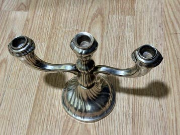 Kaarsenhouder - Zilver, Antiek en Kunst