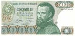 Bankbiljet 5000 francs 1971 - 1977 Zeer Fraai, Postzegels en Munten, Munten en Bankbiljetten | Verzamelingen, Verzenden