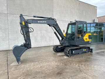 Veiling: Midigraafmachine Volvo EC55D Diesel 2019, Ophalen, Graafmachine