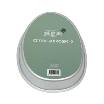BrandNewCake Cijfer Bakvorm #0, Verzenden, Nieuw