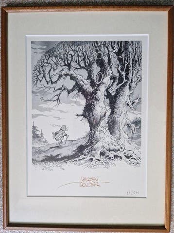 Maarten Toonder - 1 Offset Print - Bommel en Tom Poes - Heer, Boeken, Nieuw