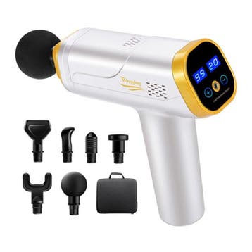 Professioneel Massage Apparaat Gun - 20 Standen - 6 Koppen -, Verzenden, Nieuw