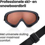 2dekans | Skibril - Verstelbaar - UV Beschermend -, Ophalen of Verzenden, Zo goed als nieuw