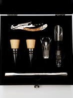 Laguiole - Corkscrew, 2 Bottle Stoppers, 1 Pouring Spout and