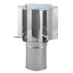 Schoorsteenkap Firemaster Excellent 180 Rvs, Nieuw