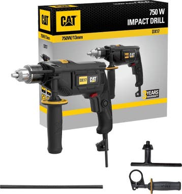 CAT DX17 750W Klopboormachine | Nieuw incl. verzending NL, Boormachine, 600 watt of meer, Verzenden, Nieuw
