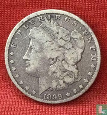 Verenigde Staten 1 dollar 1899 (zonder letter), Verzenden, Losse munt, Goud