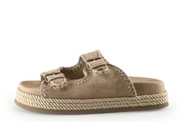 Warmbat Slippers in maat 39 Bruin, Kleding | Dames, Schoenen, Slippers, Bruin, Verzenden, Zo goed als nieuw