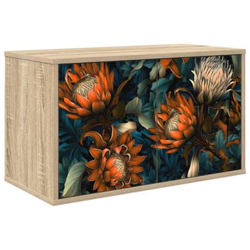 vidaXL Wandgemonteerd tv-meubel LOCHEM 69 x 33 x 40 cm, Huis en Inrichting, Minder dan 50 cm, Verzenden, Nieuw, Minder dan 100 cm