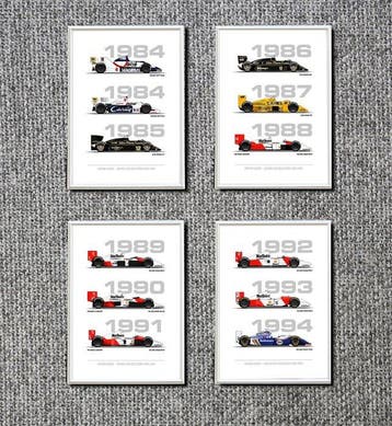 Ayrton Senna - Quadro, Nieuw