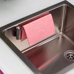 Happy Sinks magnetische vaatdoekhouder, RVS, recht, Nieuw