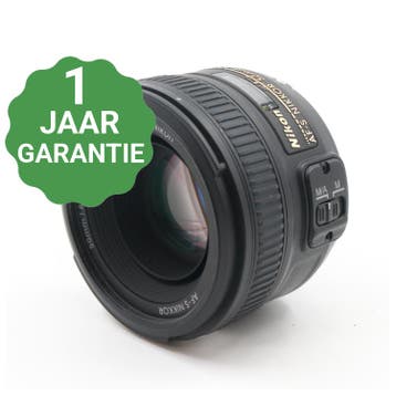 Nikon AF-S 50mm F/1.8G, Verzenden, Gebruikt