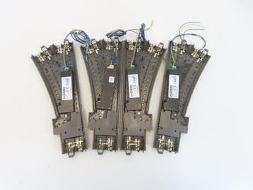 Märklin H0 - 24611/24612 - Modeltreinsporen (4) - 4-delig, Nieuw