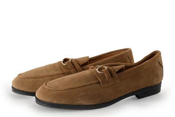 Manfield Loafers in maat 41 Bruin, Bruin, Verzenden, Overige typen, Zo goed als nieuw