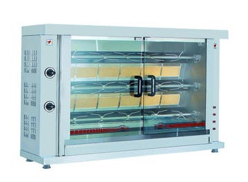 Combisteel Kippengrill | 3 Spitten | Voor ca. 15 kippen | Ga, Ophalen of Verzenden, Nieuw in verpakking