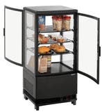 Bartscher Mini-koelvitrine | 4 Niveaus | 75L | Led | 425x425, Ophalen of Verzenden, Nieuw