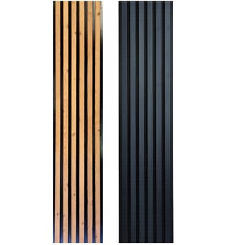 Outdoorpanelen – gevelbekleding zwart aluminium div kleuren, Ophalen of Verzenden, Nieuw