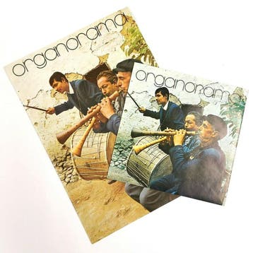 Vintage Organorama – flexidisc van Organon, Verzenden, Gebruikt