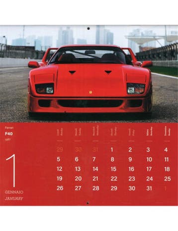 2026 SUPERCARS KALENDER ITALIAANS ENGELS, Nieuw, Author