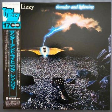 Thin Lizzy - Thunder And Lightning / RARE 1984 JAPANESE, Nieuw in verpakking