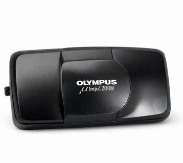 Olympus Mju Zoom 35mm Zoom Point and Shoot Film Camera - Zwa, Verzenden, Zo goed als nieuw