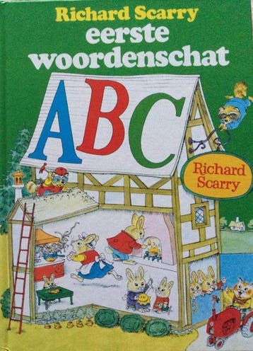 Eerste woordenschat - Richard Scarry 9789024363018, Verzenden, Gelezen, Richard Scarry
