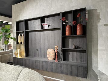 TV-kastenwand Arinta bruin **SHOWROOMMODEL**, Nieuw