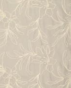 Katoen Geborduurd Bloemen Naturel, Hobby en Vrije tijd, Nieuw, Overige kleuren