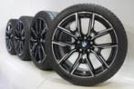 BMW 4 serie i4 G26 859M 19 inch velgen Goodyear Winterbanden, 19 inch, Gebruikt, Velg(en), Winterbanden