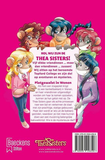 Platgewalst in Wenen / Thea Sisters / 25 9789059248526, Verzenden, Gelezen, Thea Stilton