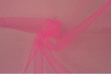 Tule stof - Fuchsia - 150cm breed - Per meter, 120 cm of meer, Ophalen of Verzenden, Roze, Polyester