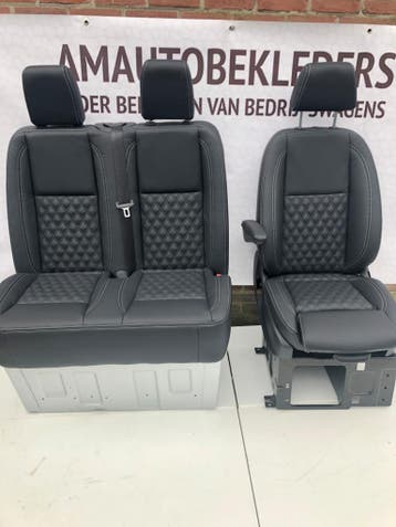 Stoel en bank voor Sprinter W 907 met zwart leder vanaf 2019, Auto-onderdelen, Ophalen, Nieuw, Mercedes-Benz