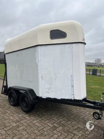 Leuke Hotra 1.5 paards! Bodem goed!, Dieren en Toebehoren, Ophalen, Zo goed als nieuw, 1½-paards trailer