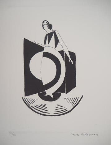 Sonia Delaunay (1885-1979) - Robe Art Déco