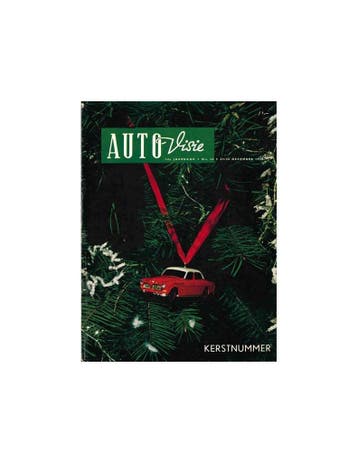 1958 AUTOVISIE MAGAZINE 26 NEDERLANDS, Nieuw, Author