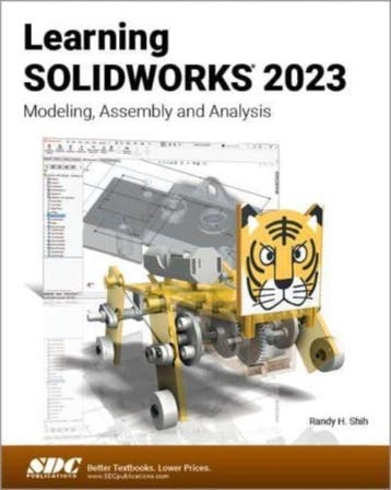Learning SOLIDWORKS 2023 9781630575595, Zo goed als nieuw