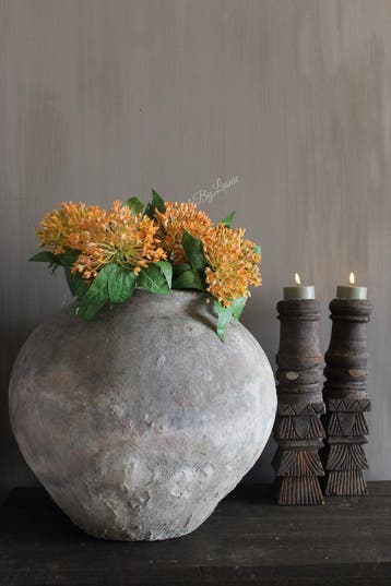 Brynxz namaak Bouvardia orange 55 cm, Ophalen of Verzenden, Nieuw