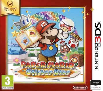 Paper Mario - Sticker Star (Nintendo Selects) [Nintendo 3DS], Ophalen of Verzenden, Zo goed als nieuw