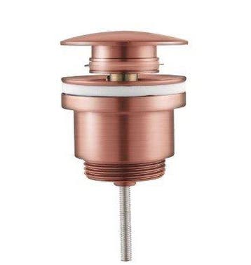 Aloni afvoerplug / clickwaste 5/4 geschikt voor overloop, Ophalen of Verzenden, Nieuw, Koper, Bad