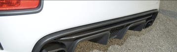 Fiat 595 Abarth Carbon diffuser strip, Verzenden