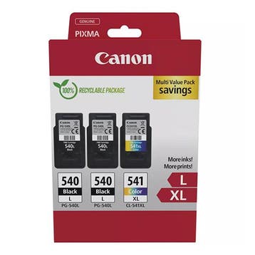 Canon PG-540Lx2/CL-541XL multipack Inktcartridge (origineel), Verzenden, Nieuw, Canon