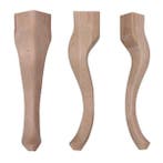 Beuken Queen Ann salontafelpoot dressoir poot krulpoot, Ophalen of Verzenden, Nieuw, Overige houtsoorten