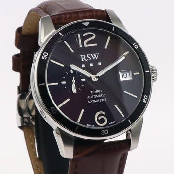 RSW - Tempo Automatic Swiss Made Watch - RSWA157-SL-4 -, Nieuw