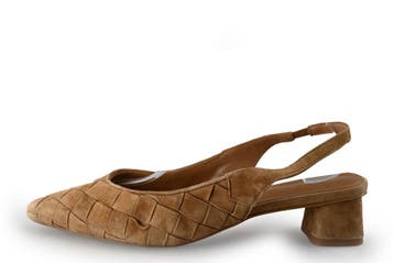 Stefano Lauran Slingbacks in maat 42 Bruin, Bruin, Verzenden, Zo goed als nieuw, Stefano Lauran